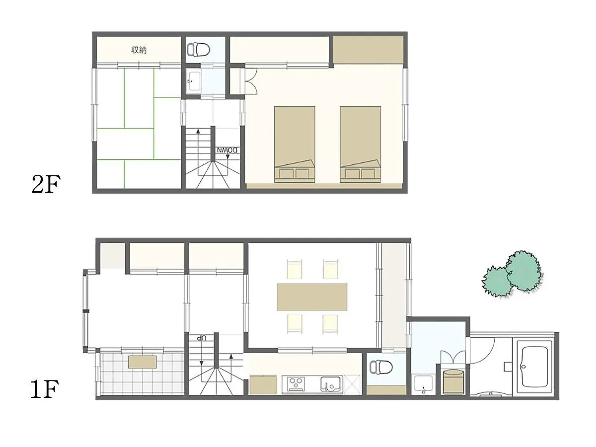 Holiday home Rinn Shijo Machiya Kyoto Japan